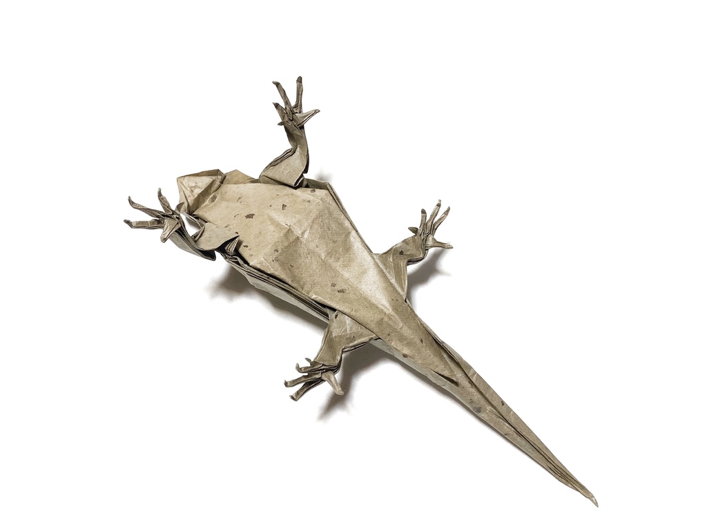 フトアゴヒゲトカゲの展開図 / Central bearded dragon CP