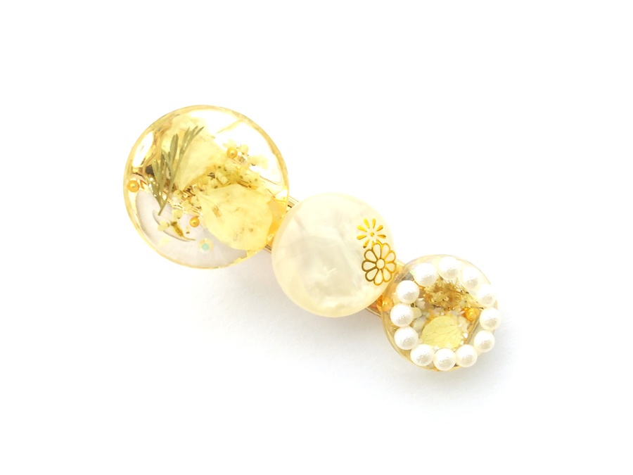 【刀剣乱舞】鶴丸国永イメージ　ヘアクリップ