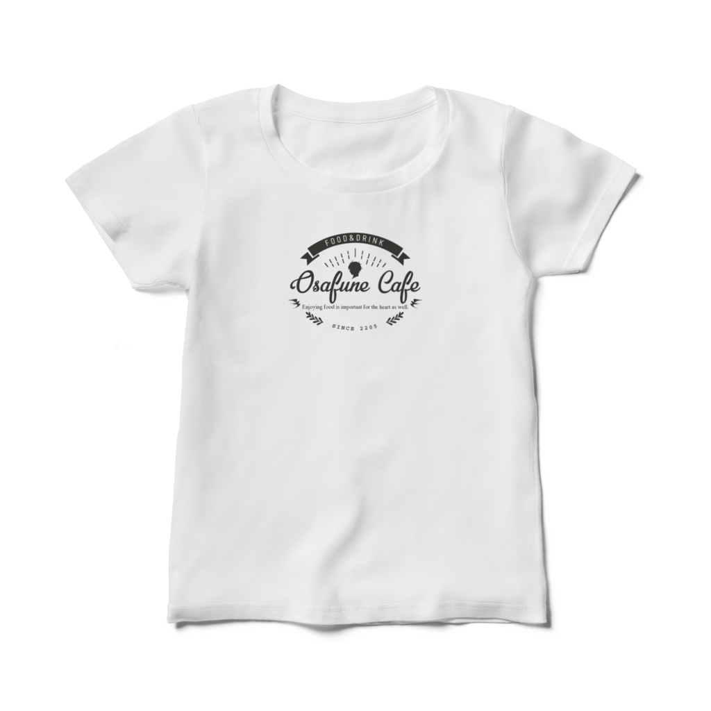 【刀剣乱舞】Osafune Cafeイメージ Tシャツ白