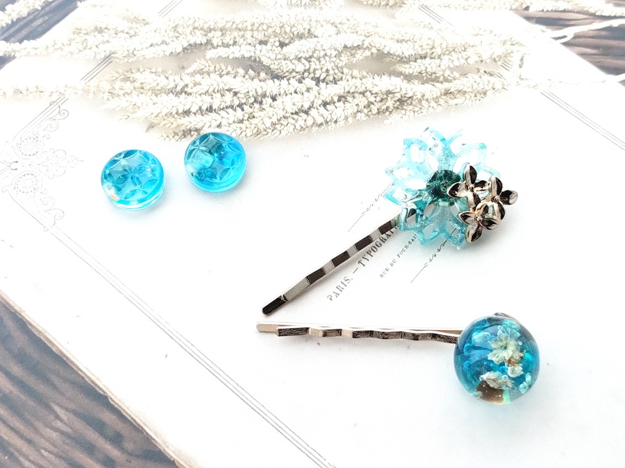 【刀剣乱舞】山姥切国広イメージ ヘアピンセット/ピアス・イヤリング