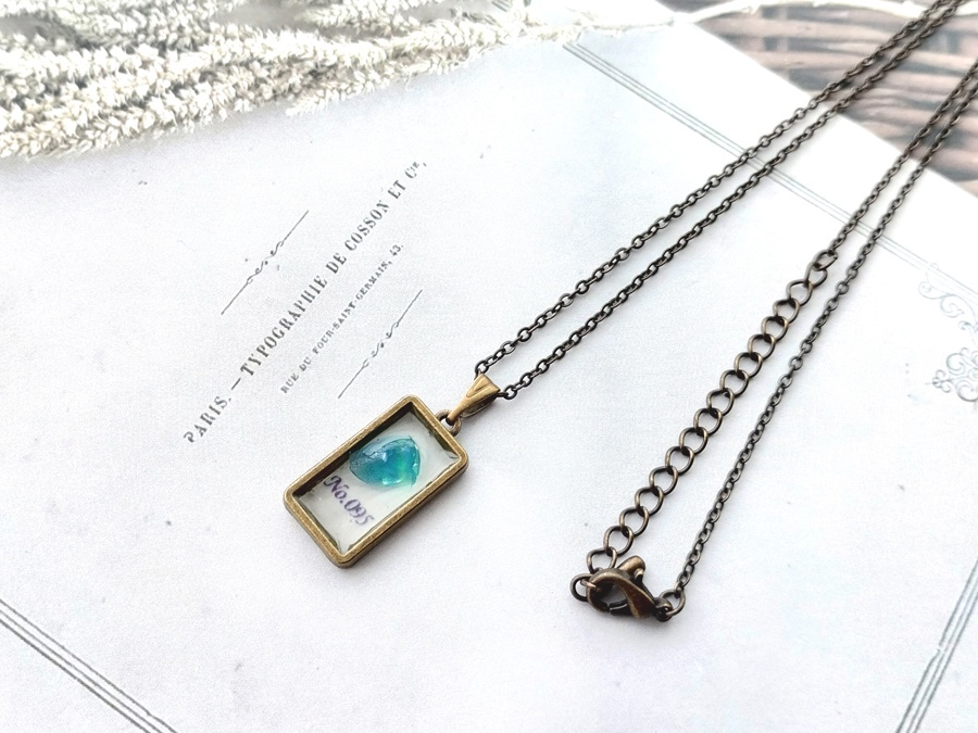 【刀剣乱舞】山姥切国広イメージ　神気ノ欠片ネックレス　トルマリン