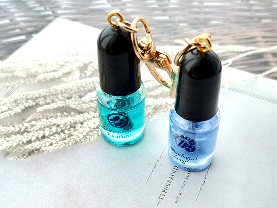 *outlet*【刀剣乱舞】伯仲コンビ　ネイルカラーキーホルダー