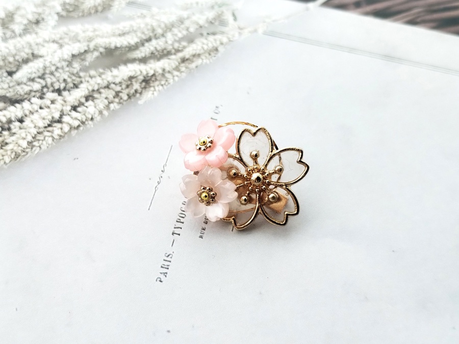 【刀剣乱舞】御供散歩さくら装備イメージ　ブローチ