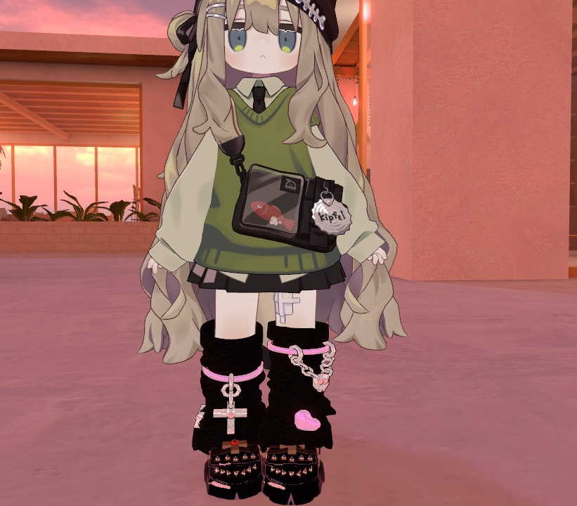 「VRChat用」病みデコニーソックス【まめふれんず対応】MA/liltoon対応