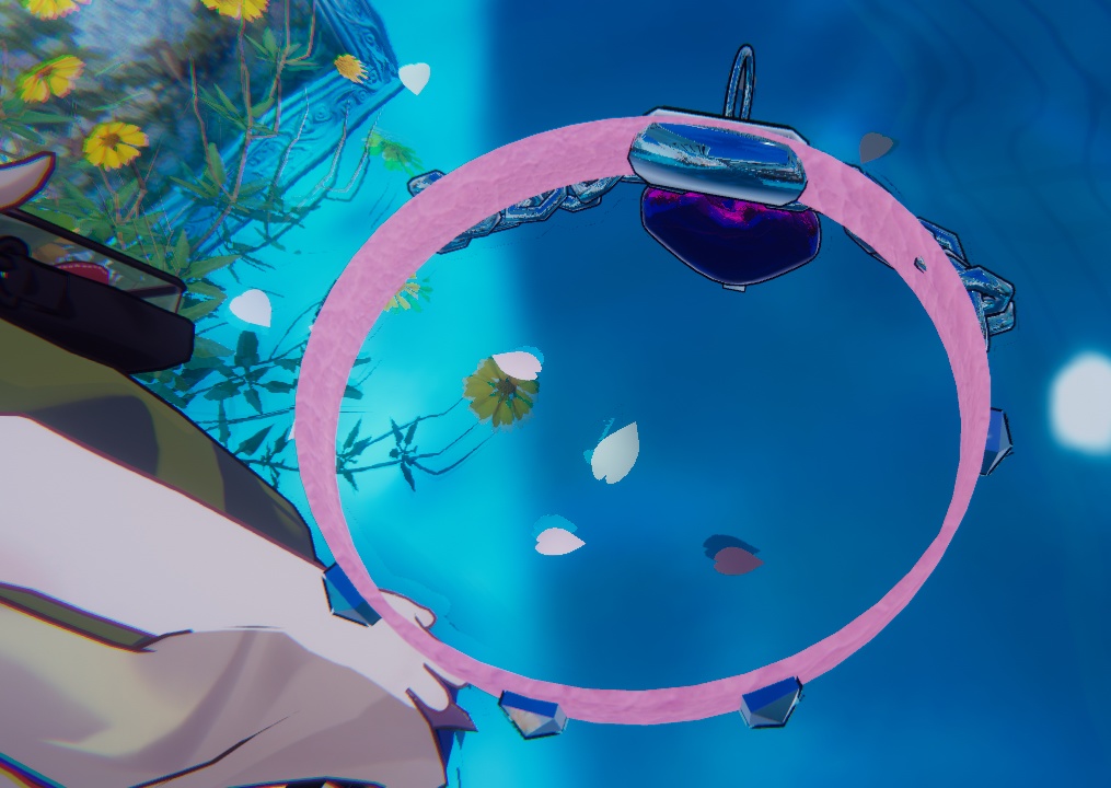 VRChat用「まめふれんず対応」(他アバターもOK)★ゴツ病みチョーカー★ MA/liltoon対応