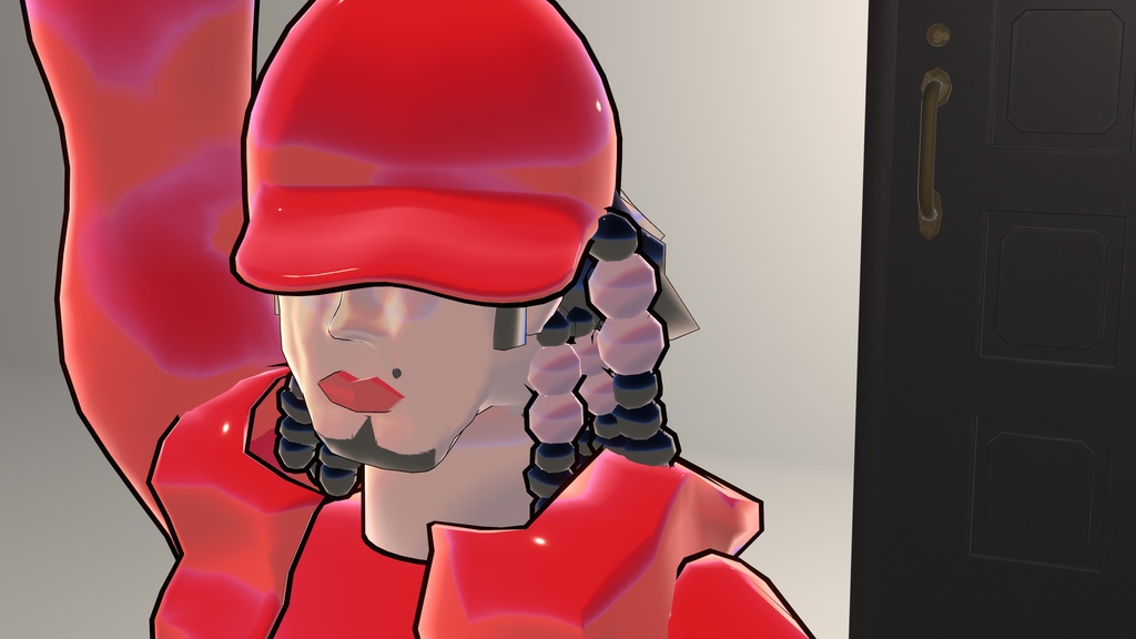 -free-無料 VRChat用【Diggy人形キーホルダー】MA/liltoon対応