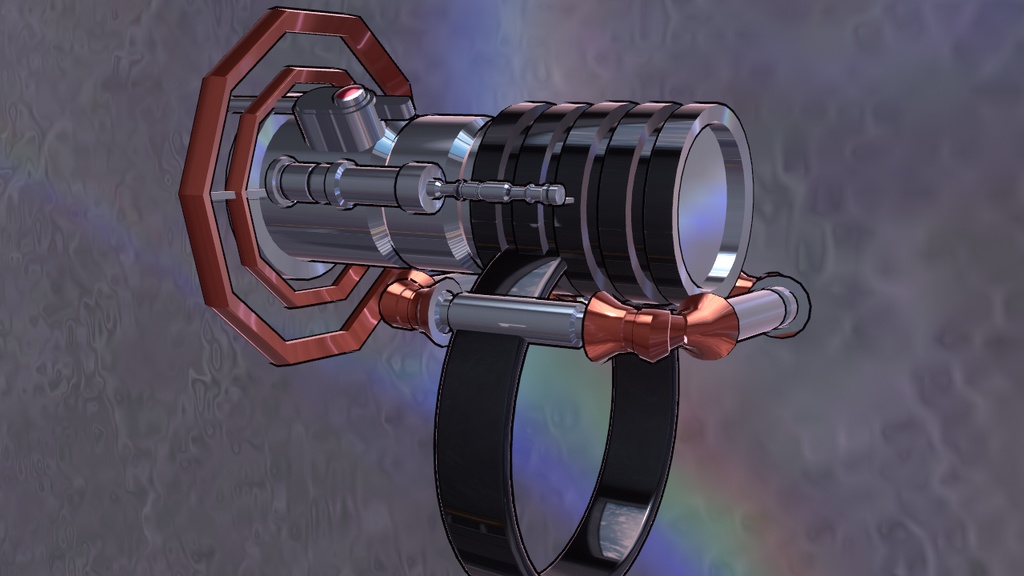 VRChat用「Holo Wrist Saber」MA/liltoon対応