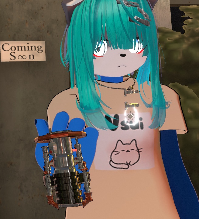 VRChat用「Holo Wrist Saber」MA/liltoon対応