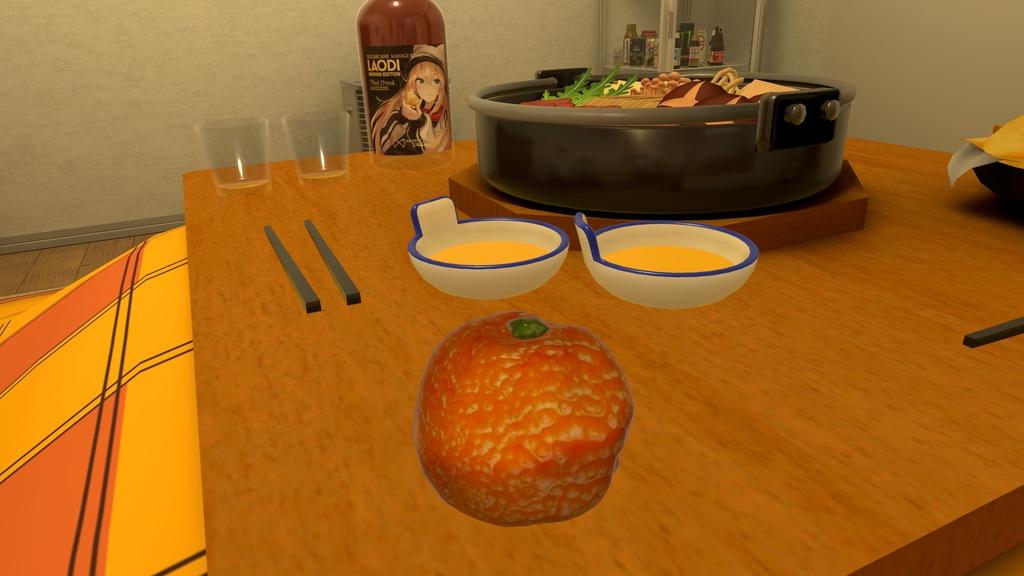 【セール50%オフ】VRChat用「ドッキリみかんギミック」MA/liltoon対応