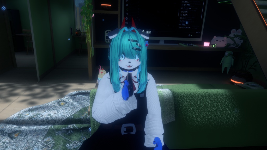 VRChat用「シンプルタバコギミック」MA/liltoon対応