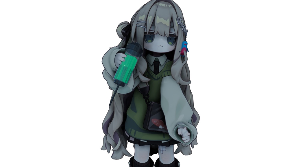 VRchat用「サイバーバグギミック」MA/liltoon対応