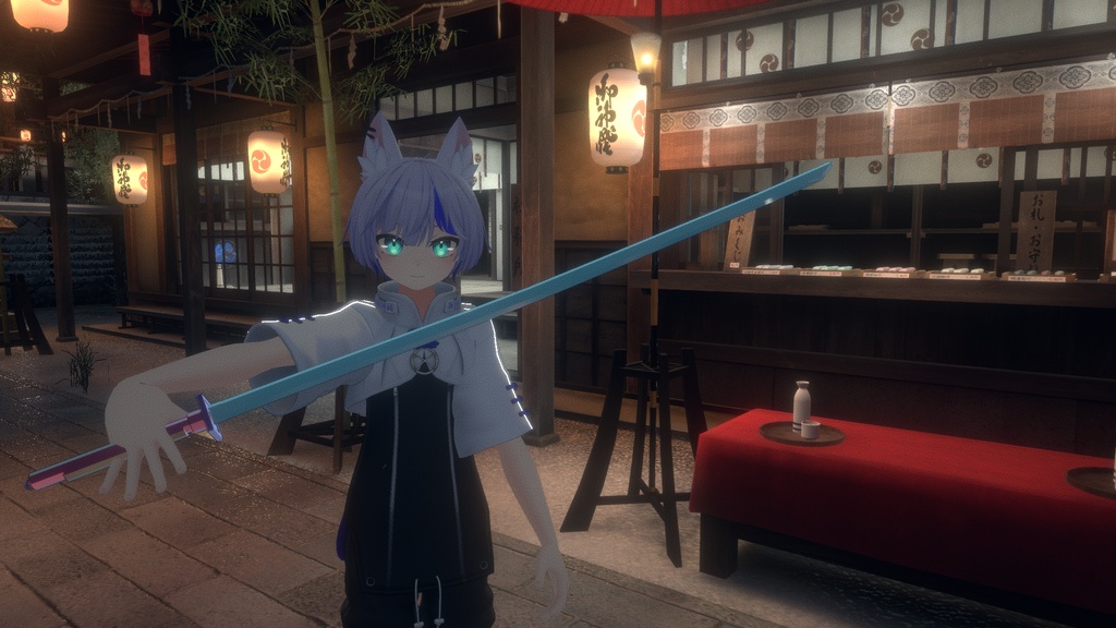 VRchat用「サイバー刀」MA/liltoon対応