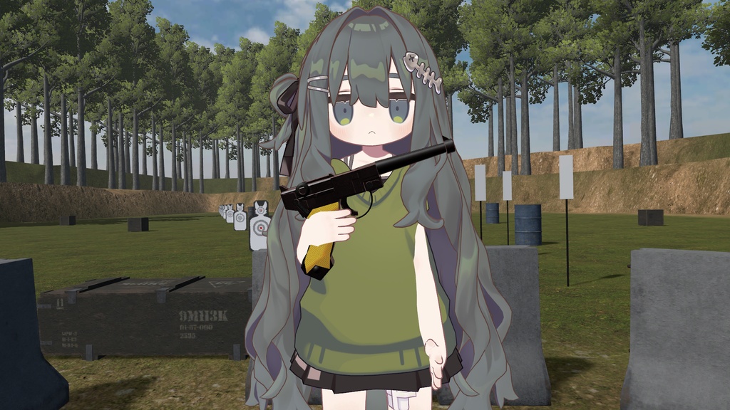 VRChat用「RG ハンドガン」MA/liltoon対応