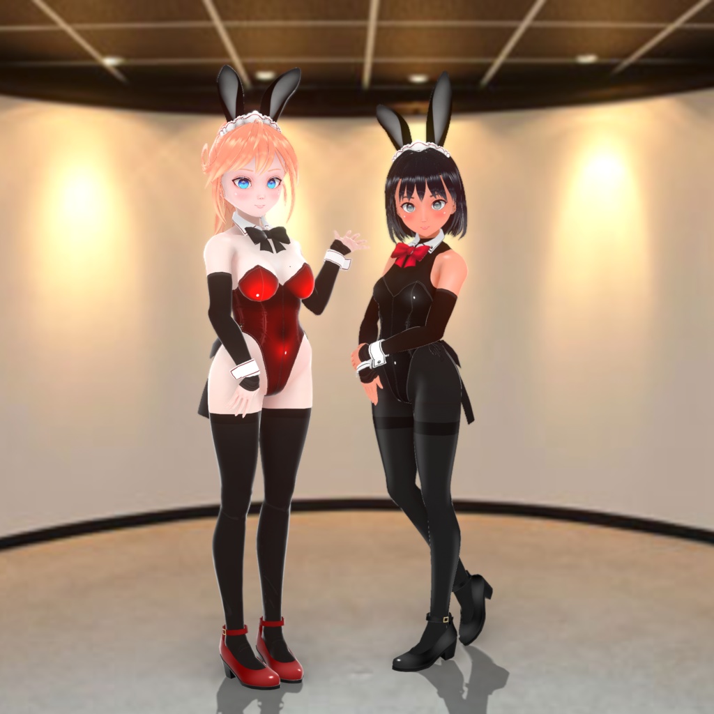 VRoid用バニースーツセットVer5.0(テクスチャーセット)