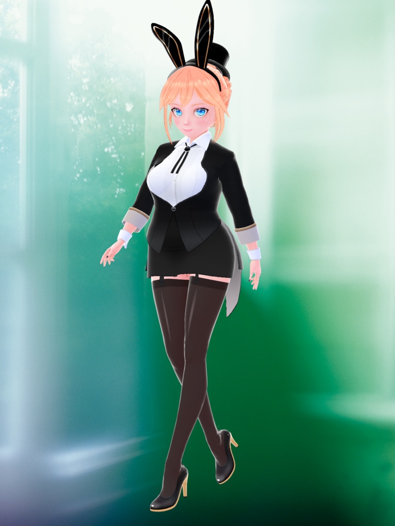 VRoid用バニースーツセットVer5.0(テクスチャーセット)