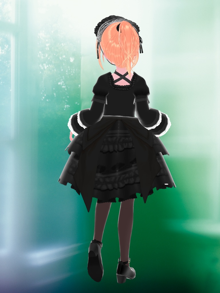 VRoid用ゴシックドレスVer1.0