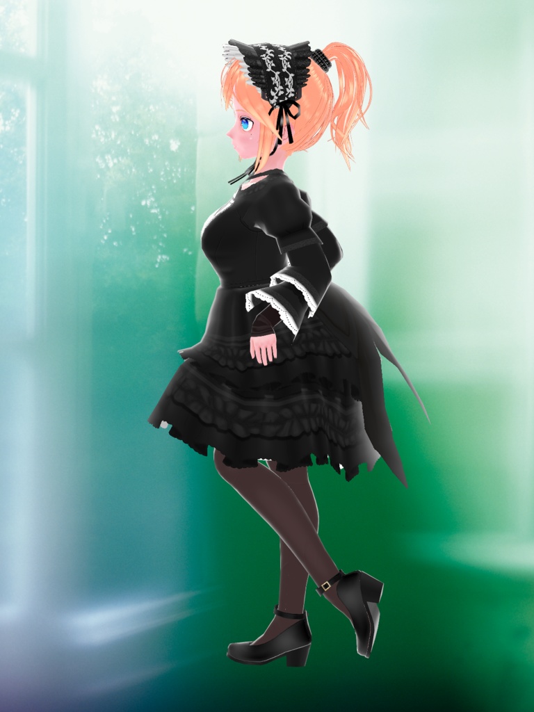 VRoid用ゴシックドレスVer1.0