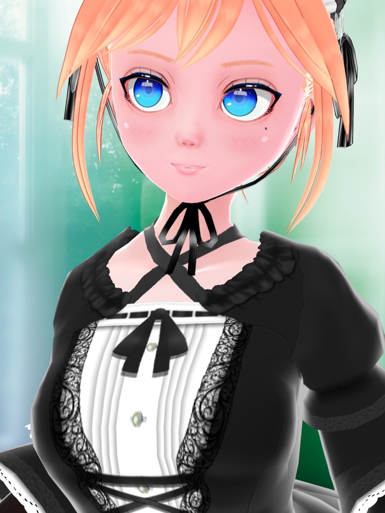 VRoid用ゴシックドレスVer1.0