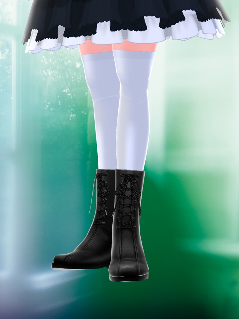 VRoid用 メイドドレスセット おまけ付き