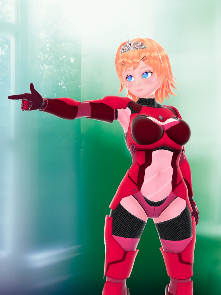 VRoid用サイバースーツセットおまけ付き