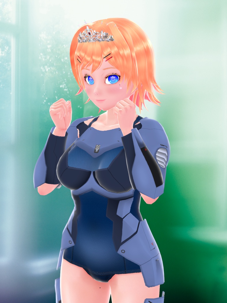 VRoid用サイバースーツセットおまけ付き