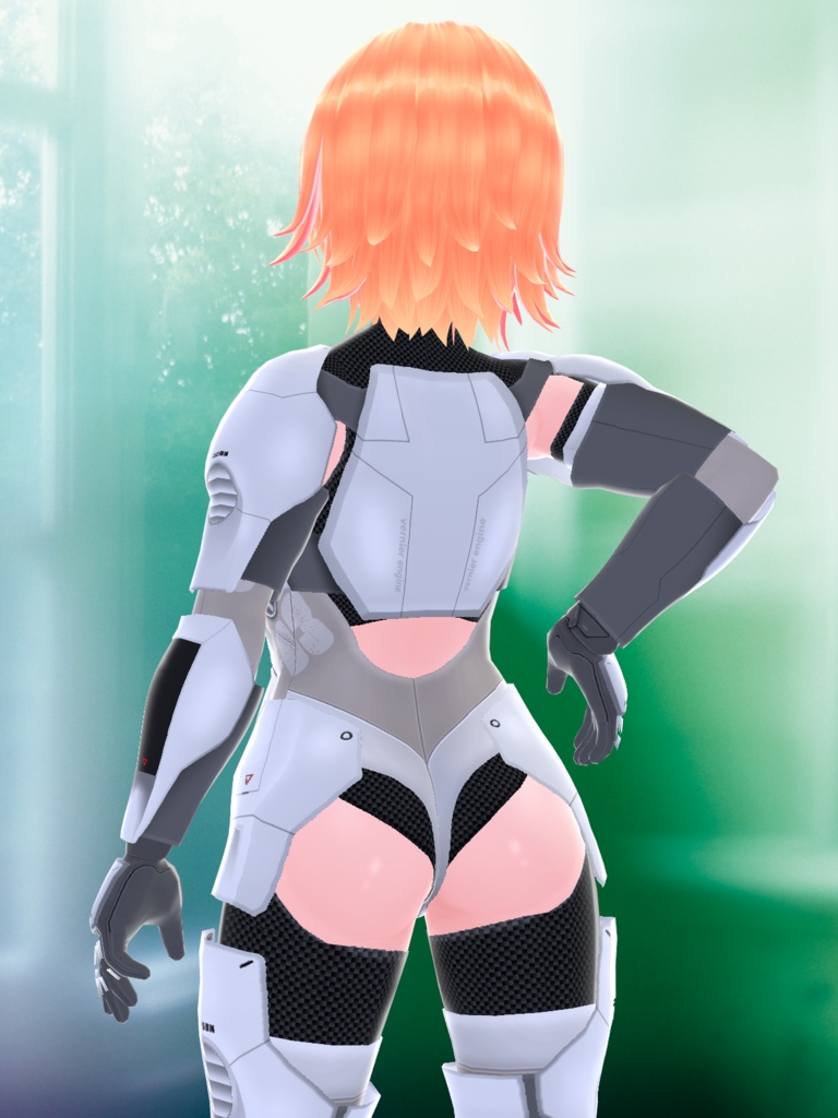 VRoid用サイバースーツセットおまけ付き