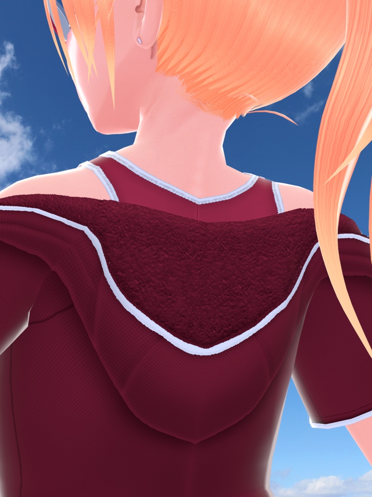 VRoid用レギンススポーツウェアセット