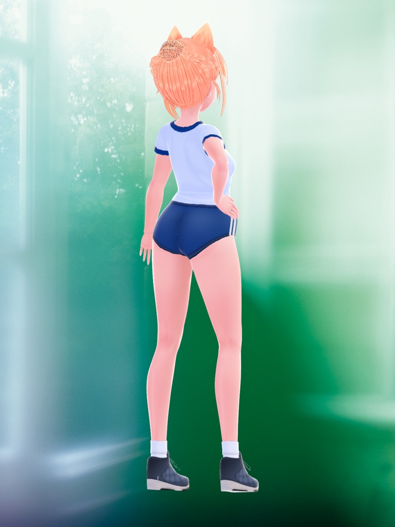 VRoid用「王冠学園セーラー服(夏・冬)」「王冠学園体操服(ブルマ)2色」