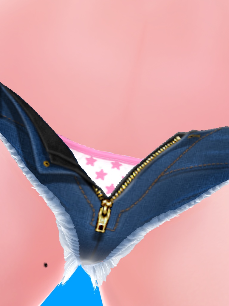 VRoid用 デニムパンツセットVer1.2 おまけ付