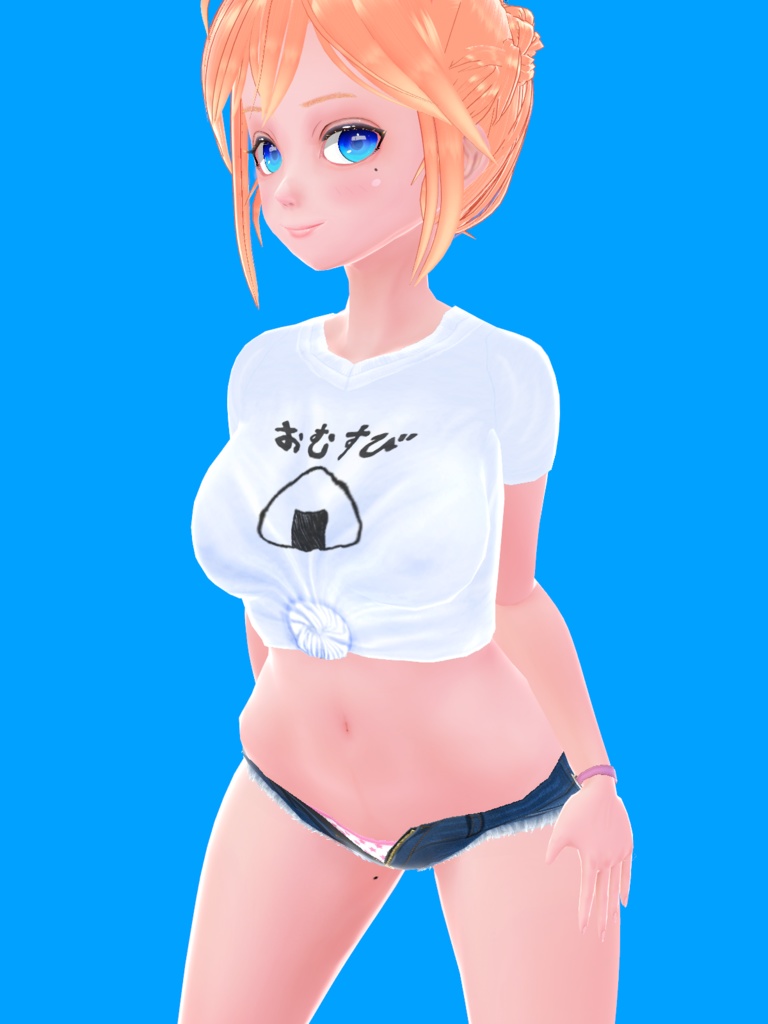 VRoid用 デニムパンツセットVer1.2 おまけ付