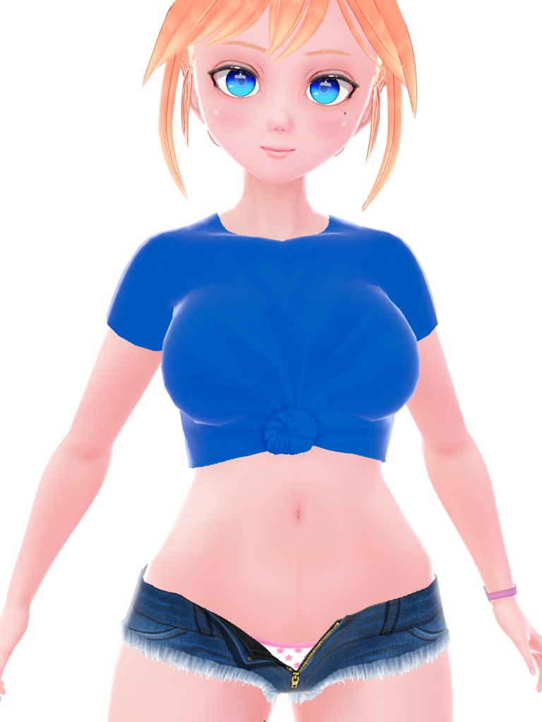 VRoid用 デニムパンツセットVer1.2 おまけ付