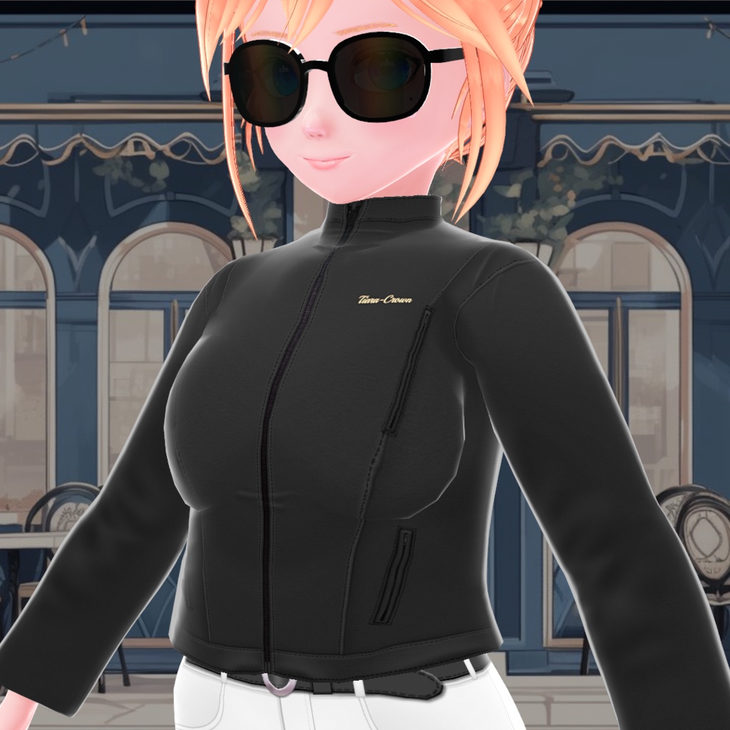 VRoid用「メッシュジャケット&スキニーパンツ」おまけ付