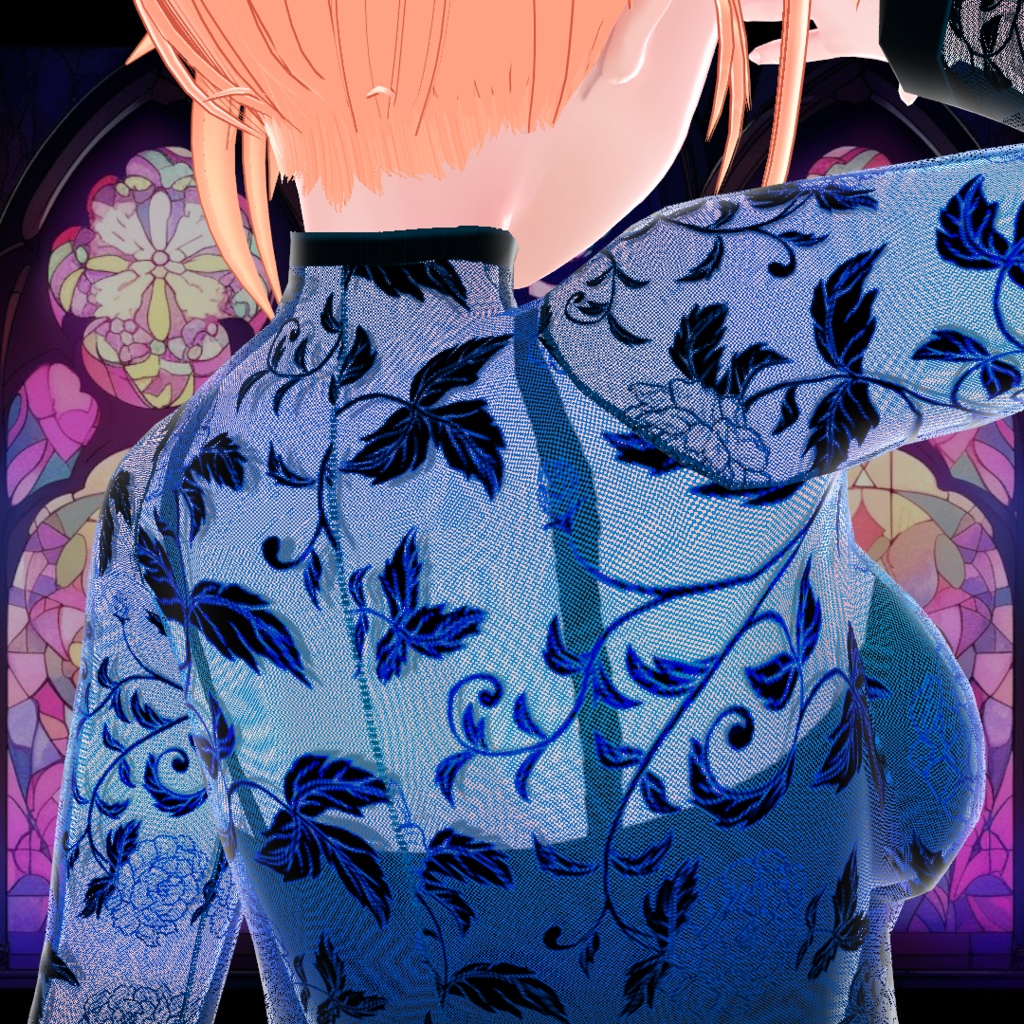 VRoid用「メッシュジャケット&スキニーパンツ」おまけ付