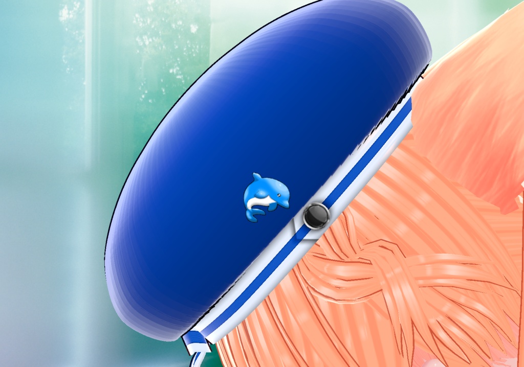 VRoid用 「ベレー帽&シルクハット」セット