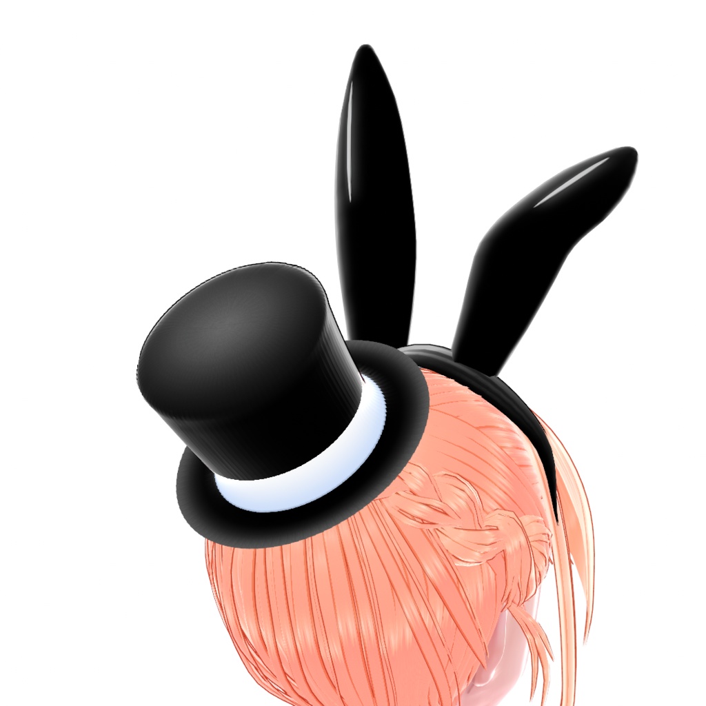 VRoid用 「ベレー帽&シルクハット」セット