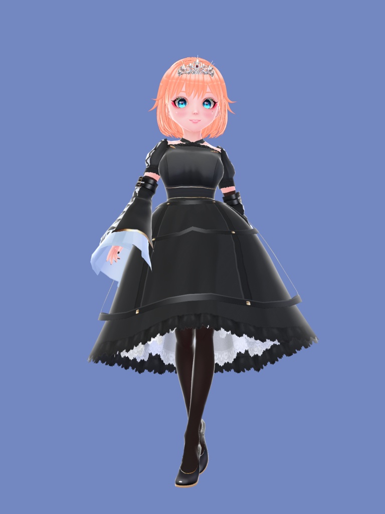 VRoid用 ゴシックドレスⅡVer1.5 10色セット