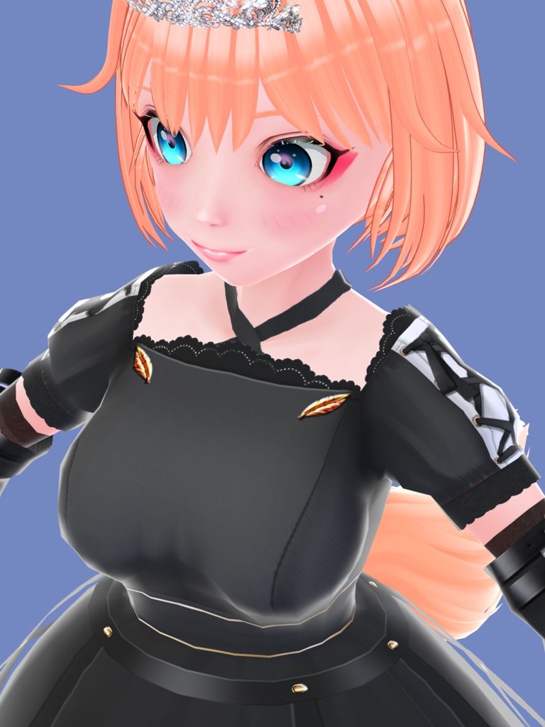 VRoid用 ゴシックドレスⅡVer1.5 10色セット