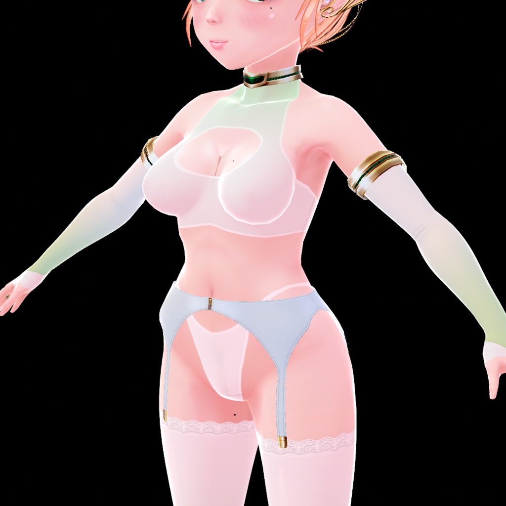 VRoid用 森のエルフ衣装Ver1.0