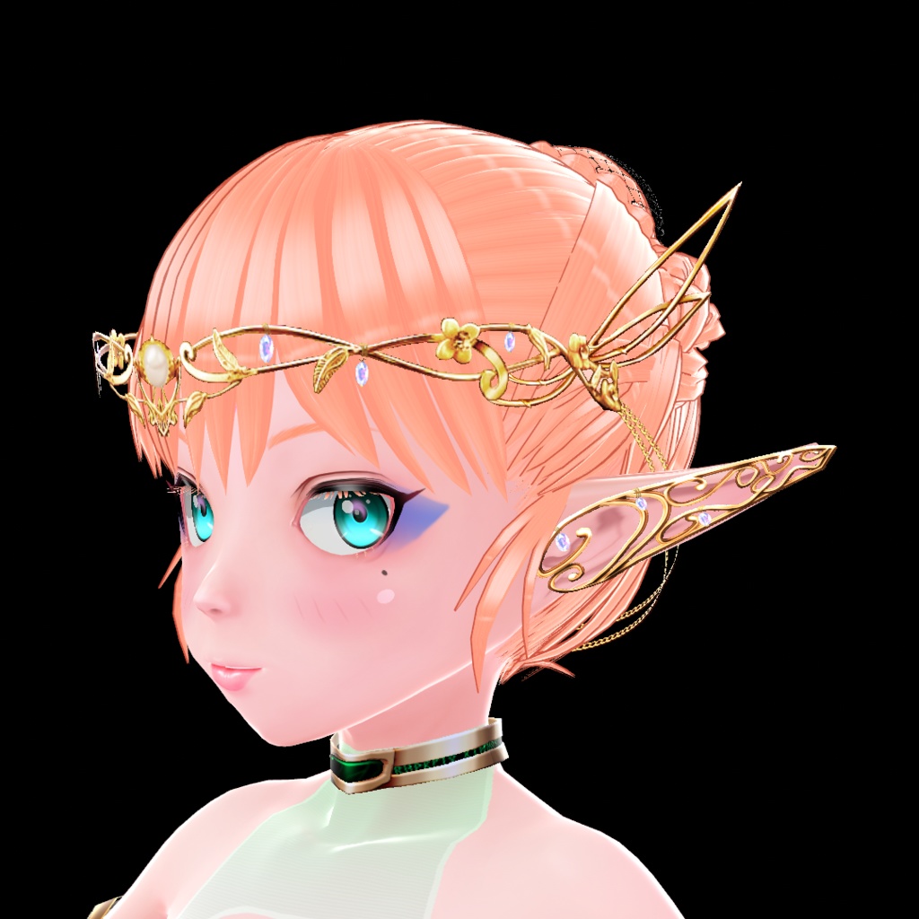 VRoid用 森のエルフ衣装Ver1.0