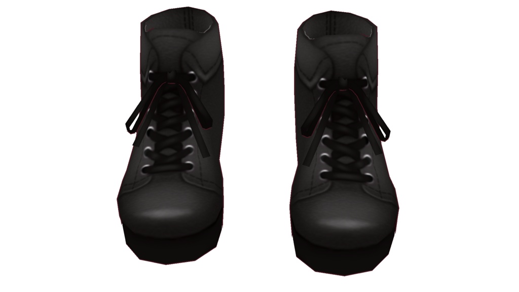 【#Vroid正式版 対応】ショートブーツ3色