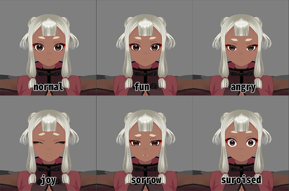 【Vket6】3Dアバター 桜綾-ヨウリン‐