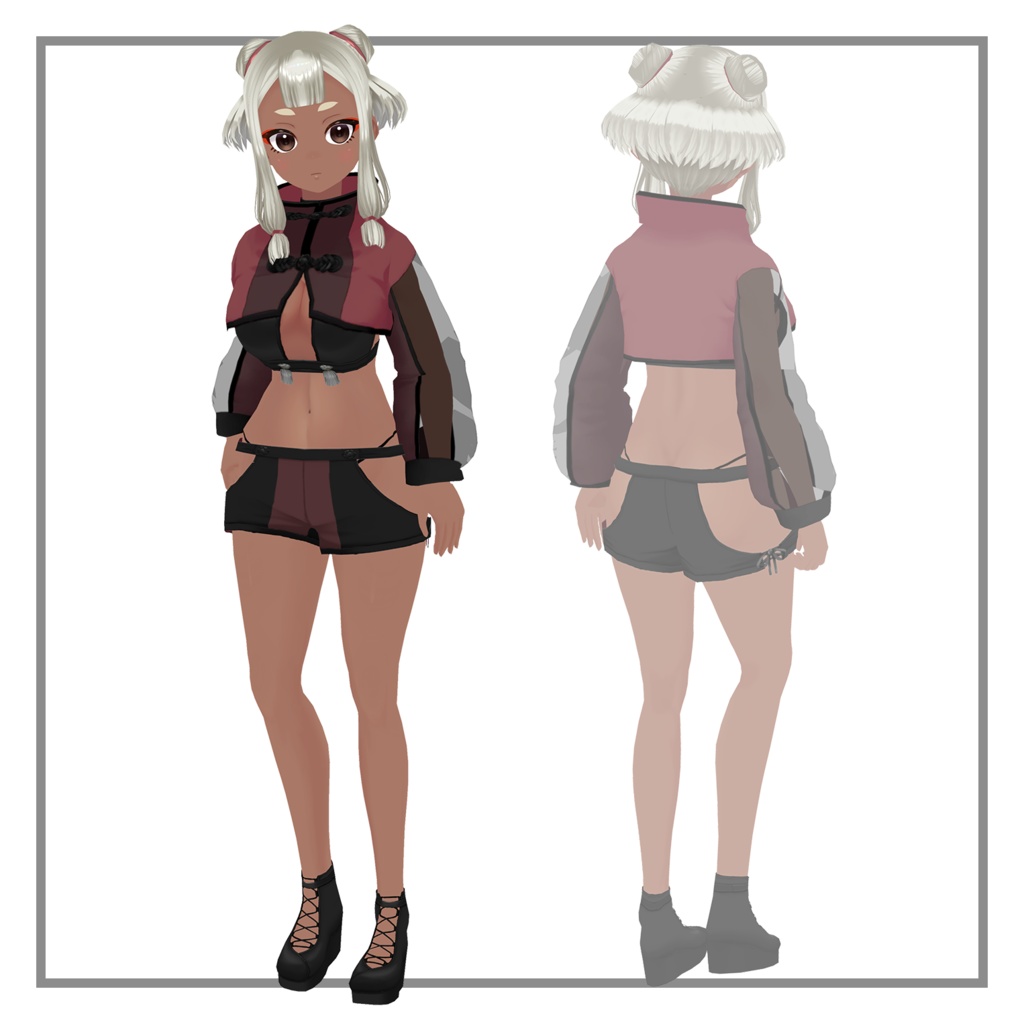 【Vket6】3Dアバター 桜綾-ヨウリン‐