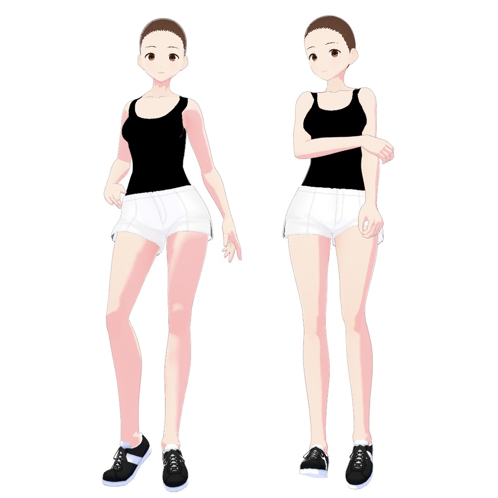 【#VRoid】スピンズbooth店・バーチャルモデルポーズ集10選【完全無料】