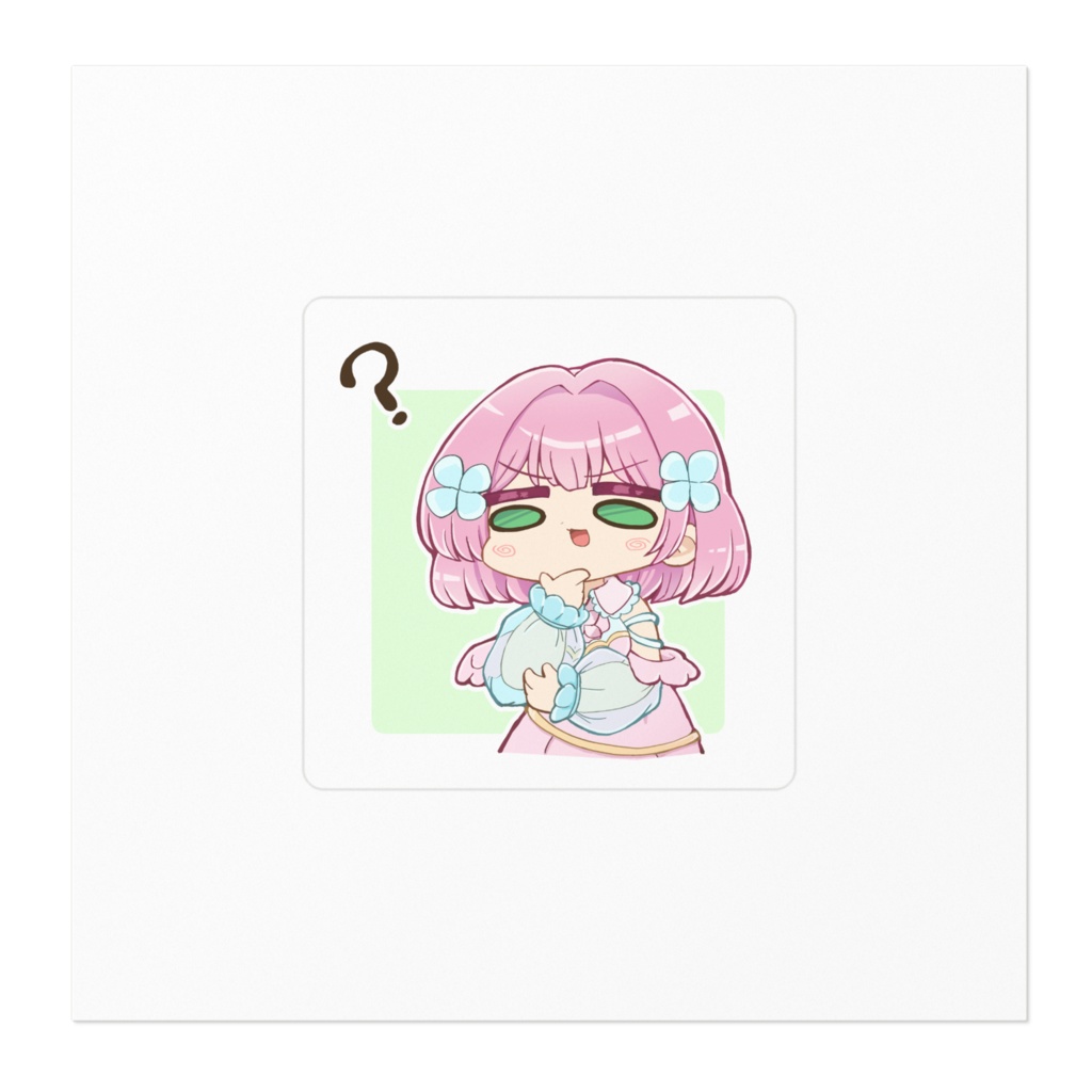 なるほど?(ステッカーver)