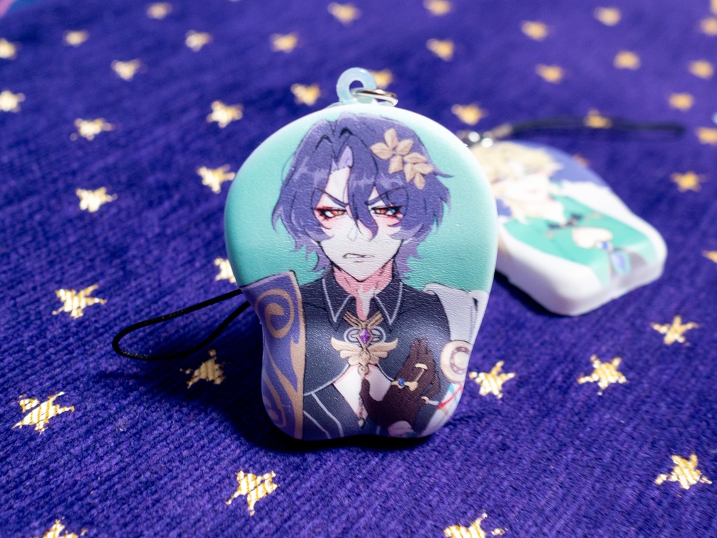 ratiorineおっ○いマウスパッド風ストラップ