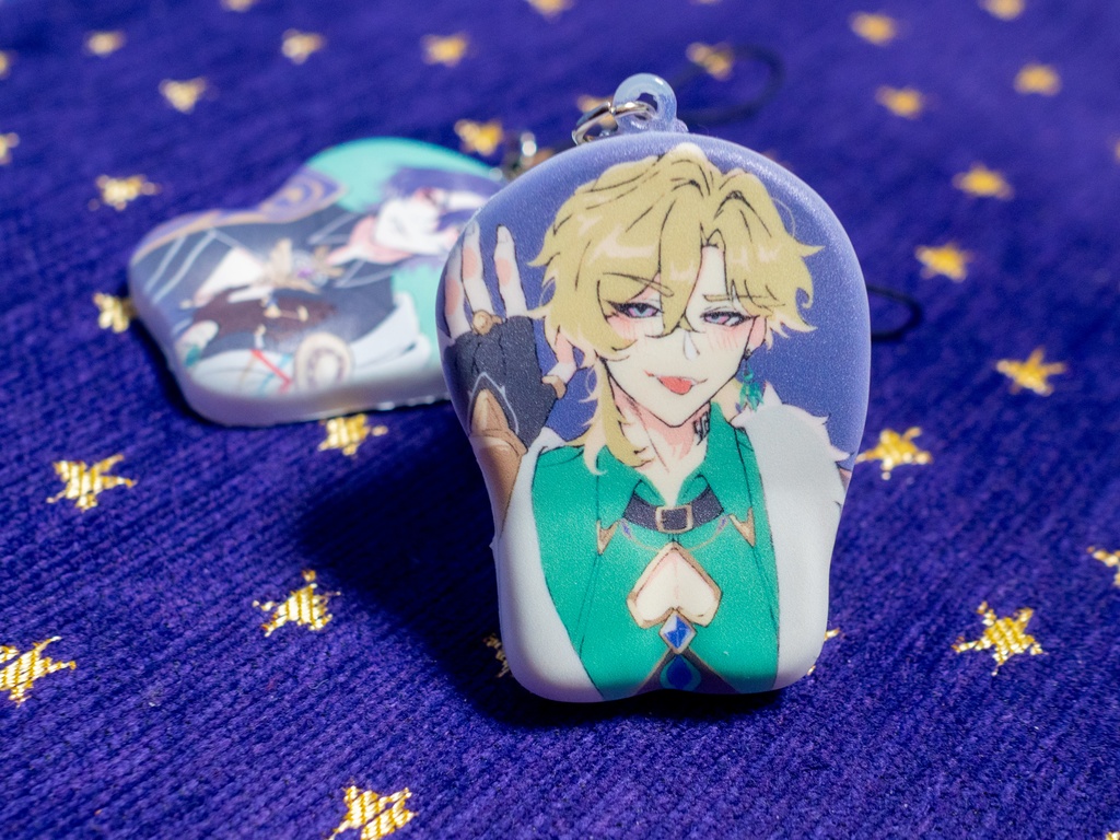 ratiorineおっ○いマウスパッド風ストラップ