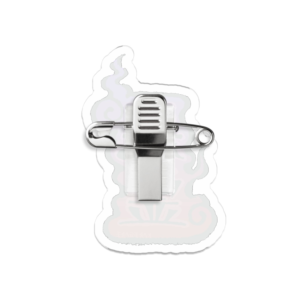 【自家発送】『悪霊』アクリルバッジ