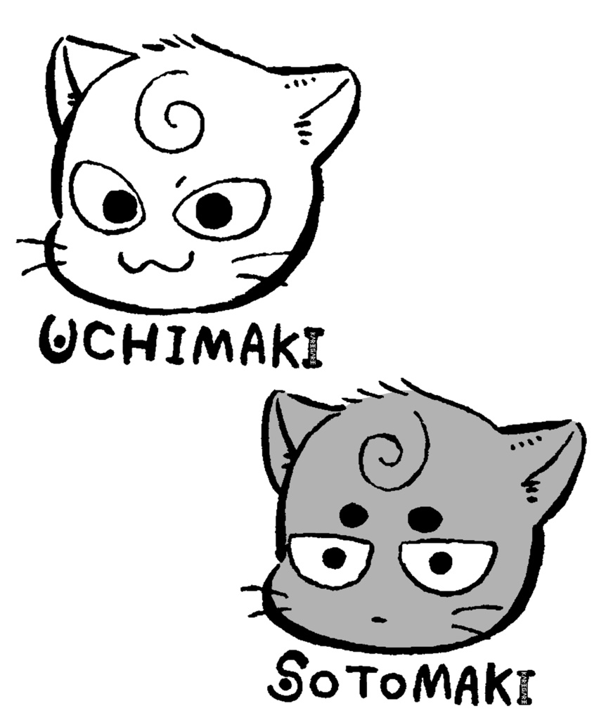 【オンデマンド/全2種】ネコのロンT