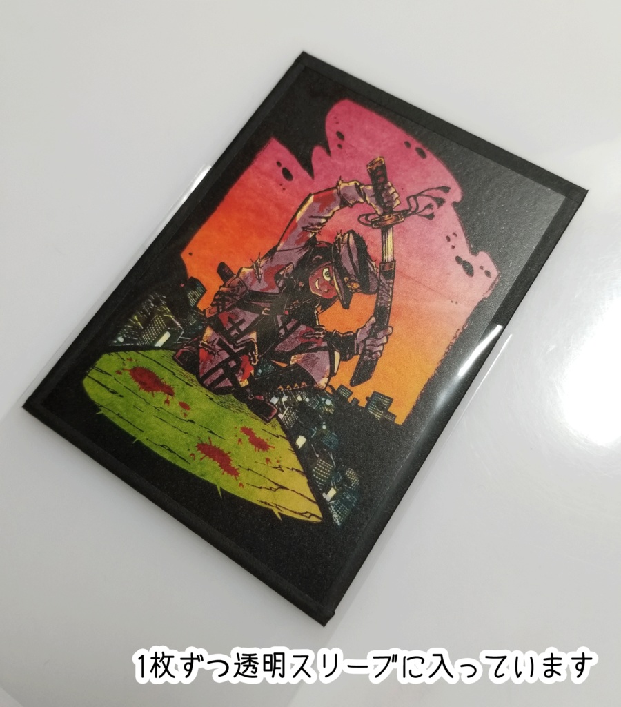 【自家発送】ハンドメイドイラストカード『徒花社中』第1弾