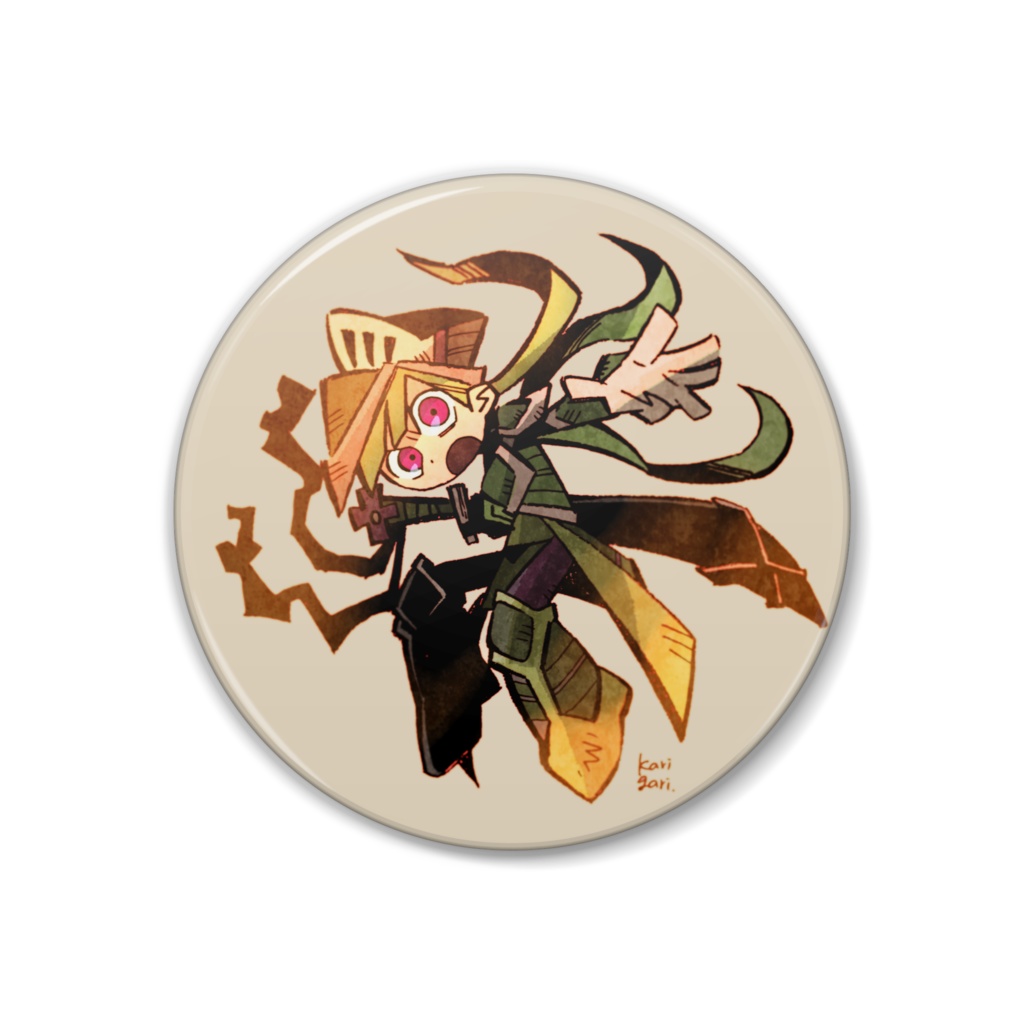 缶バッジ:見習い騎士